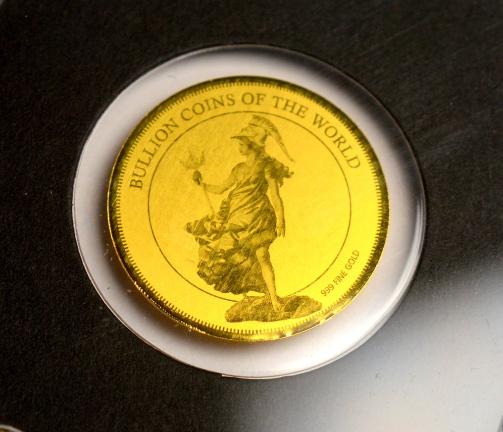 Chad. 3000 Francs 2020 - Bullion coins of the World - Britannia & Philharmonic - .999 gold (2 pieces) (No Reserve Price) #2.1