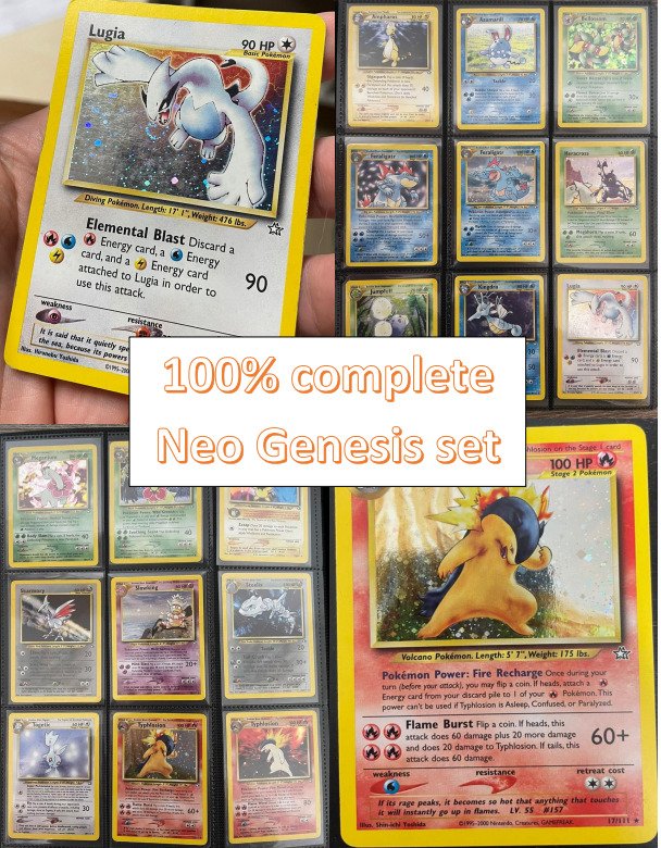 Pokémon - 111 Complete set - WOTC - Neo Genesis #1.0