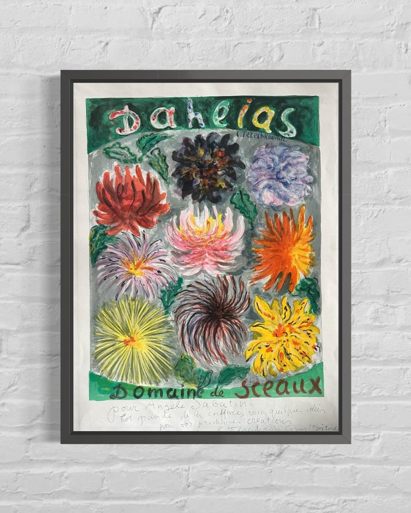 TERENCHKOVITCH Costantin - Dahlias #1.0