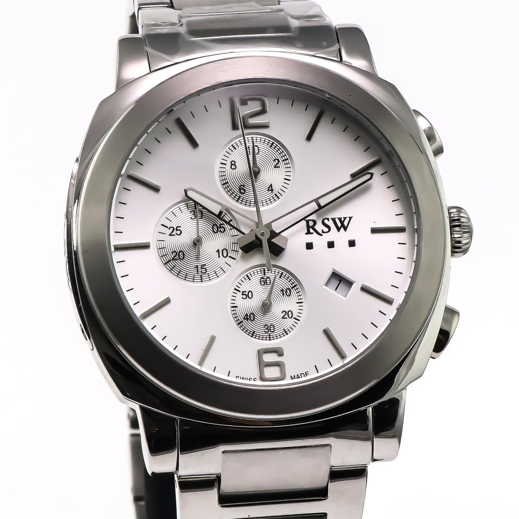 RSW - Swiss Chronograph Watch - RSWC119-SS-1 - 没有保留价 - 男士 - 2010-2020年  #1.0