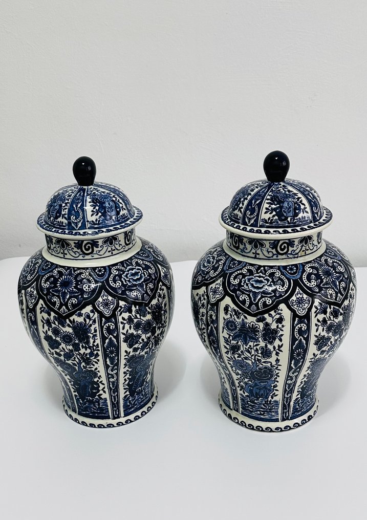 Royal Boch - 薑瓶 (2) - 陶瓷, 瓷器 #1.0