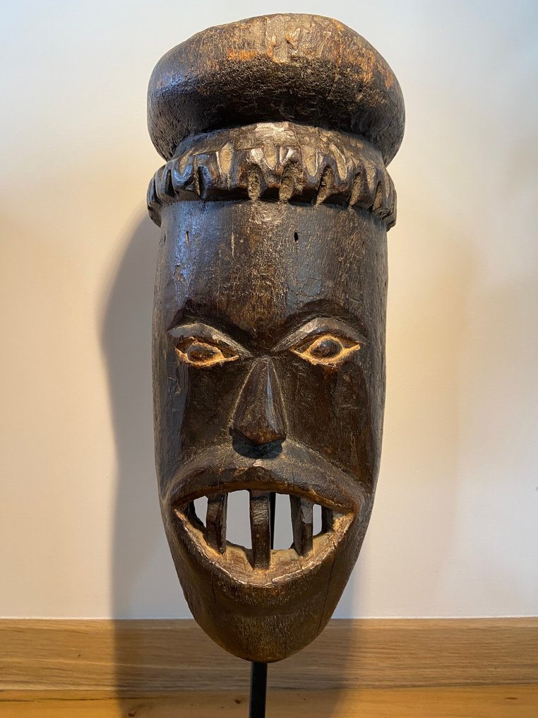 黑色面罩 - Okoroshiojo面具 - Igbo - 尼日利亞 #1.0