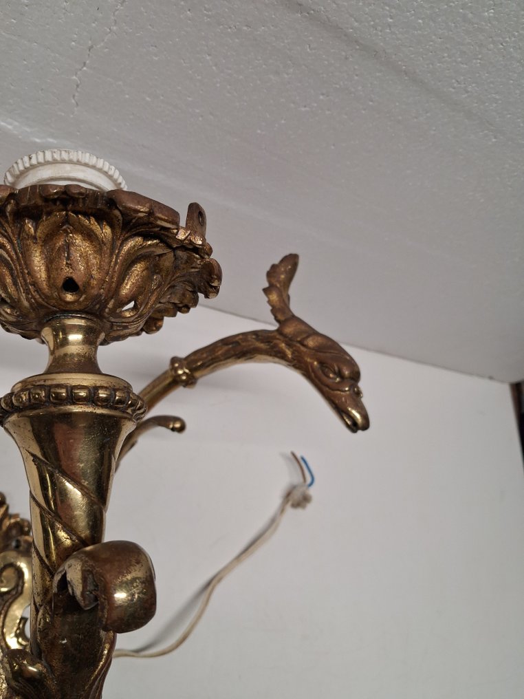 Wandlampe - Bronze - Bronzene Wandleuchte oder Ornament #4.3