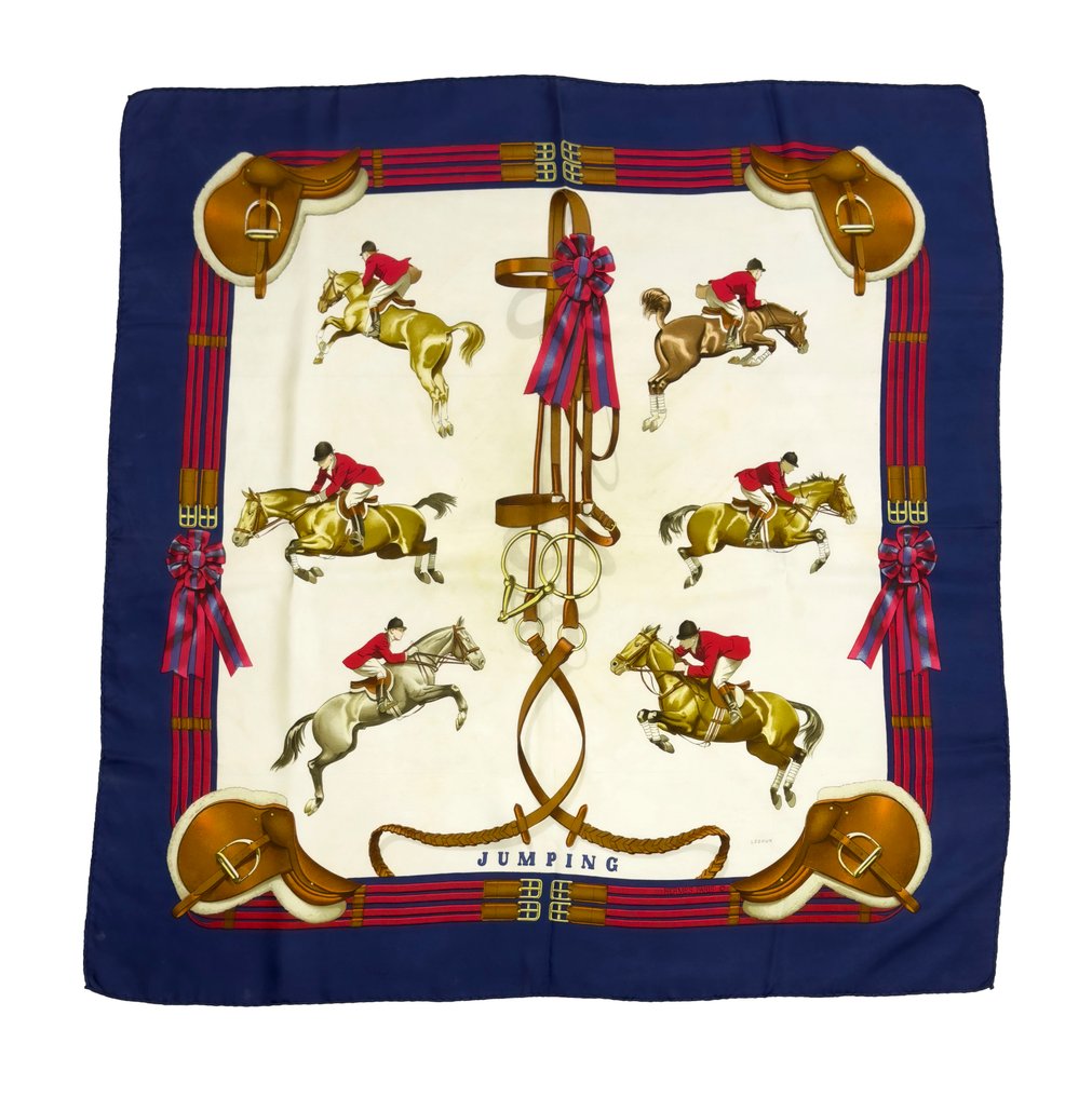 Hermès - "Jumping" - Κασκόλ #1.0