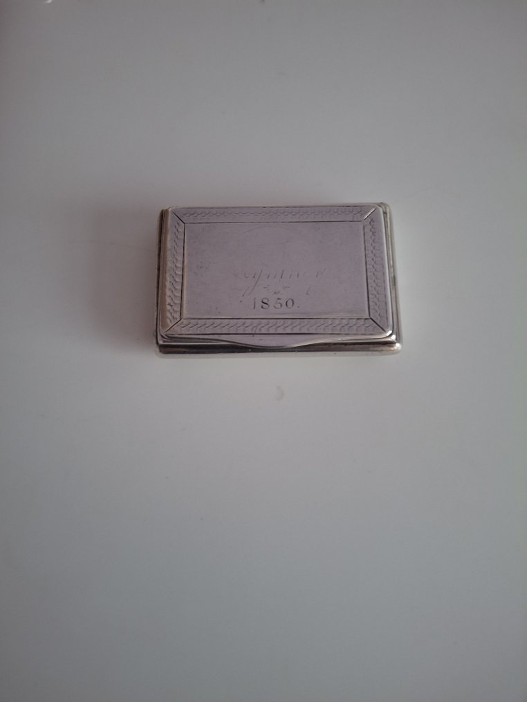 鼻煙盒 - .925 銀 #1.0