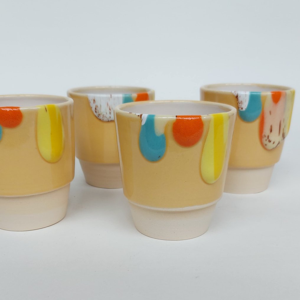 Ceașcă (4) - Lut - Cești turnate manual #1.0