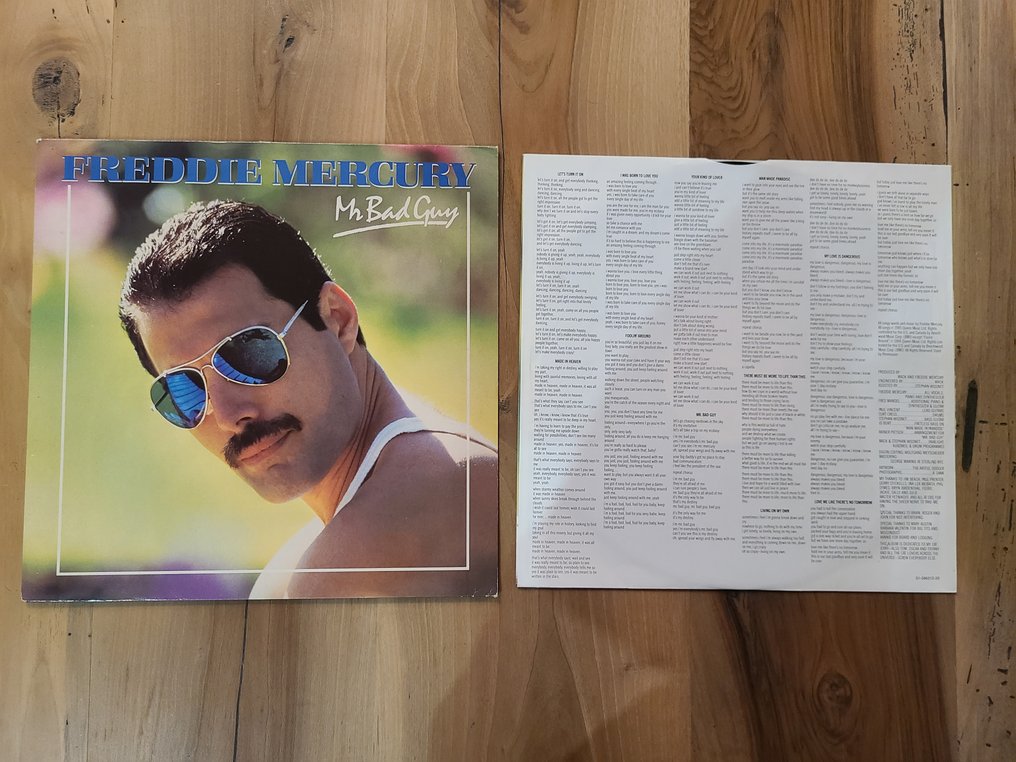 Freddie Mercury - MR. BAD GUY - LP - 1st Pressing, !!!! - 1995 #3.2