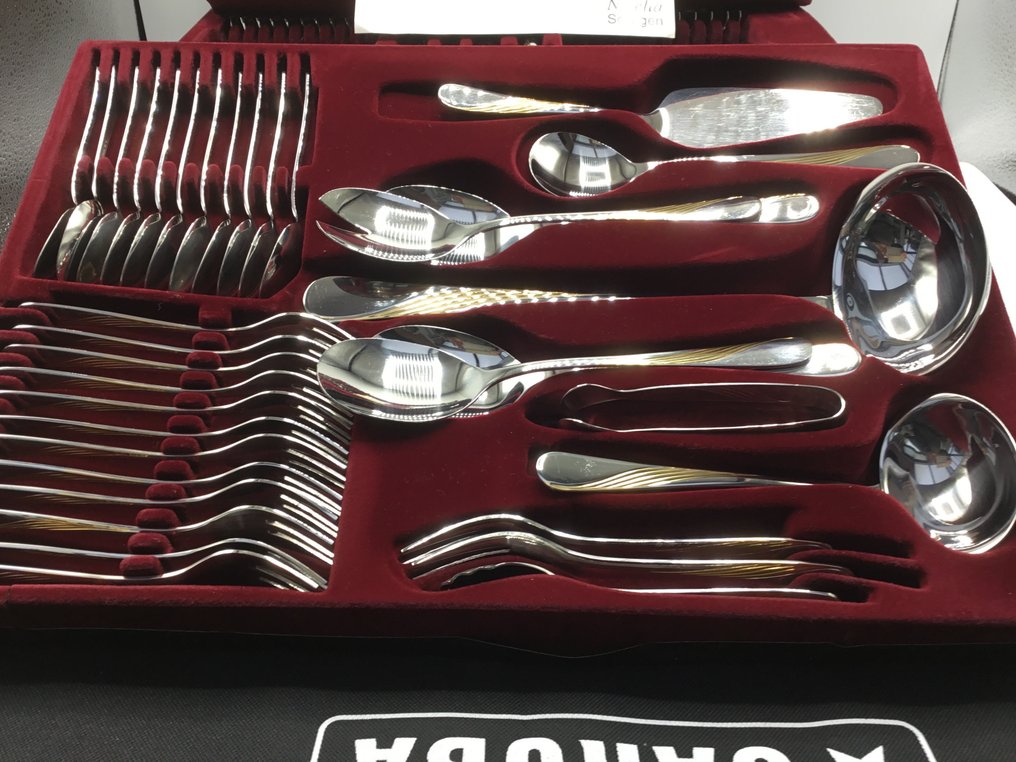 Nivella Solingen 108-Delig - Cutlery set for 12 - 24K Gilded #1.0