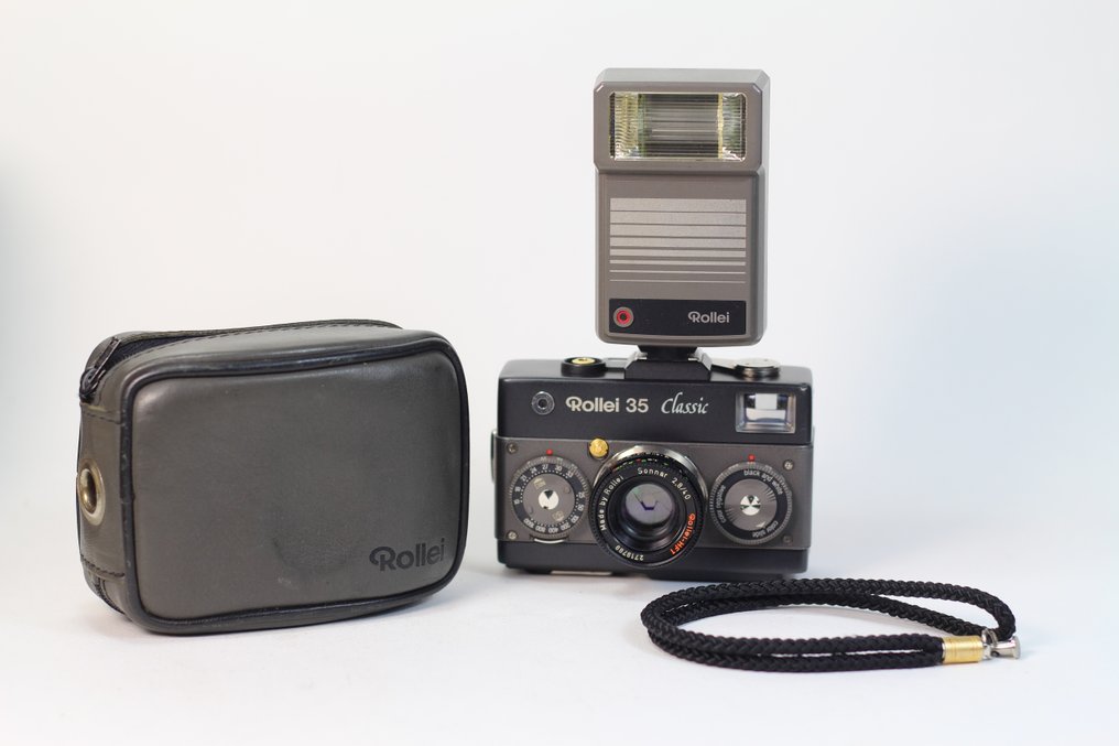 Rollei 35 Classic Titan noir + 20 REB flash - Made in Germany | Analogt kamera #1.0