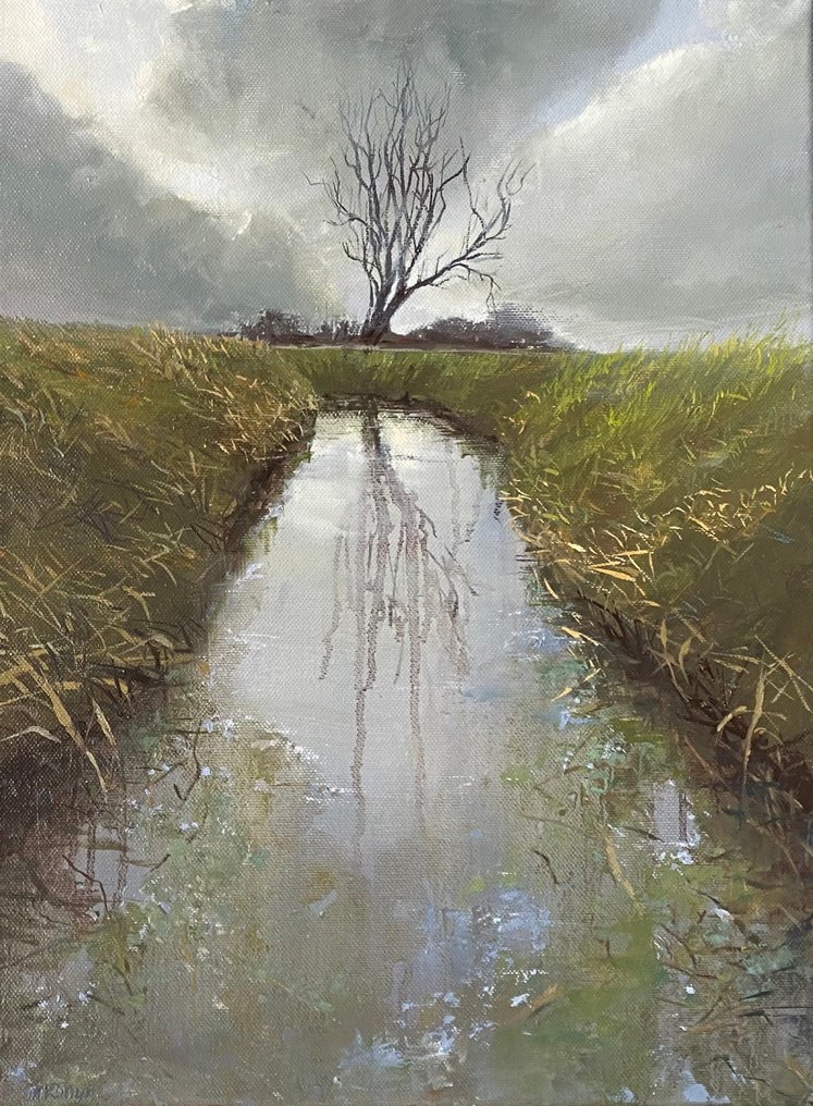 Marein Konijn - Sky over ditch #1.0