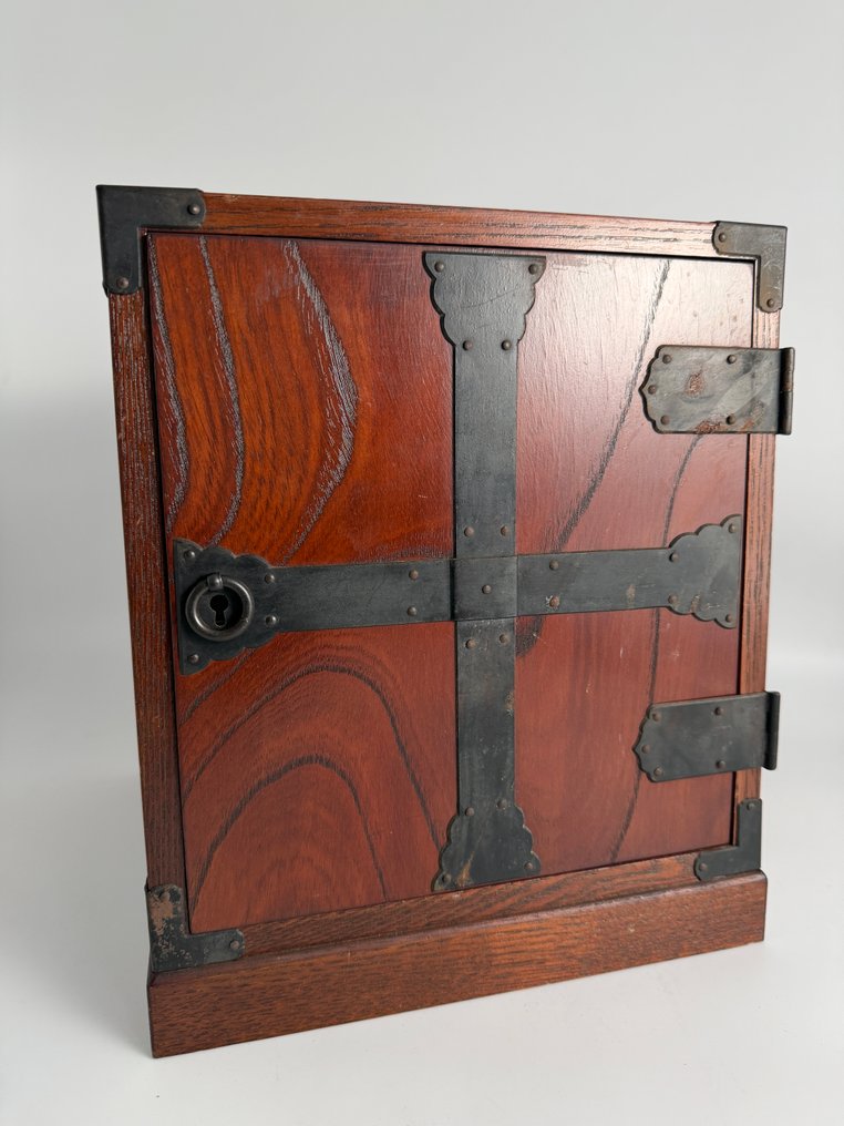 Συρταριέρα - Ξύλο, Σίδερο, Tansu μικρό συρταριέρα - Ιαπωνία (χωρίς τιμή ασφαλείας) #1.0