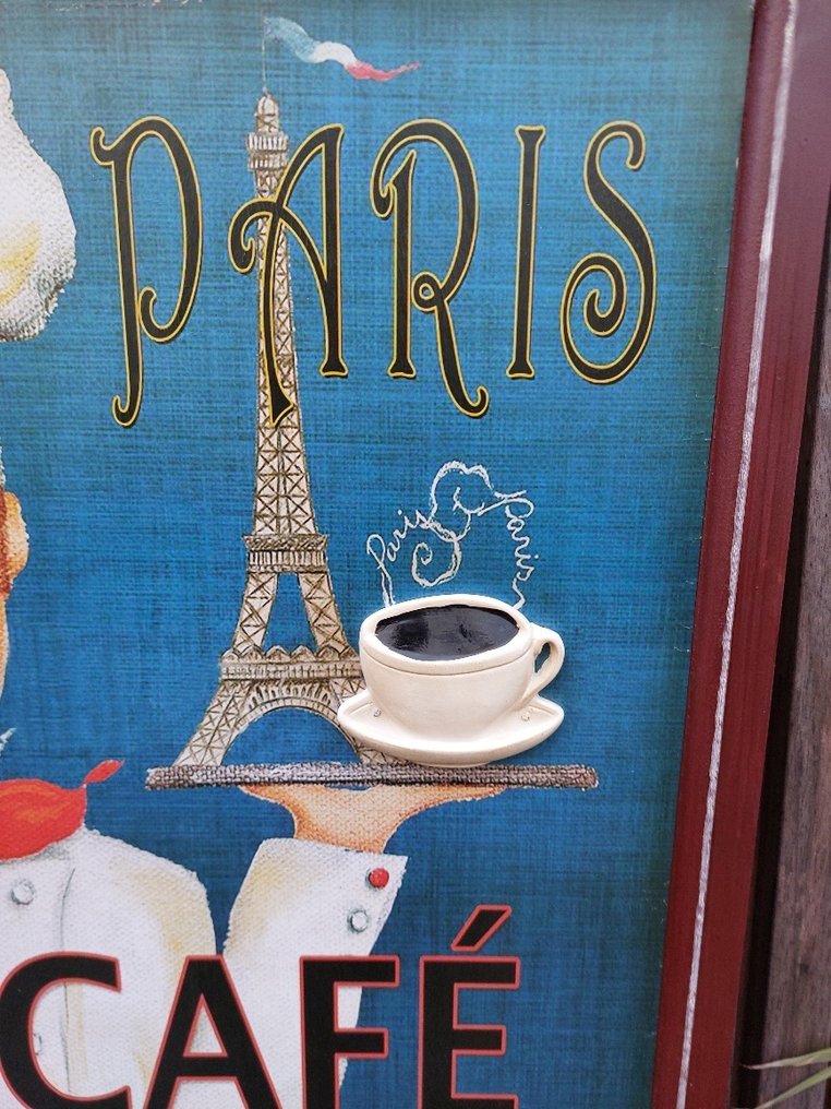 Διακόσμηση τοίχου - Ευρώπη - Καφέ Παρίσι καφέ #3.2