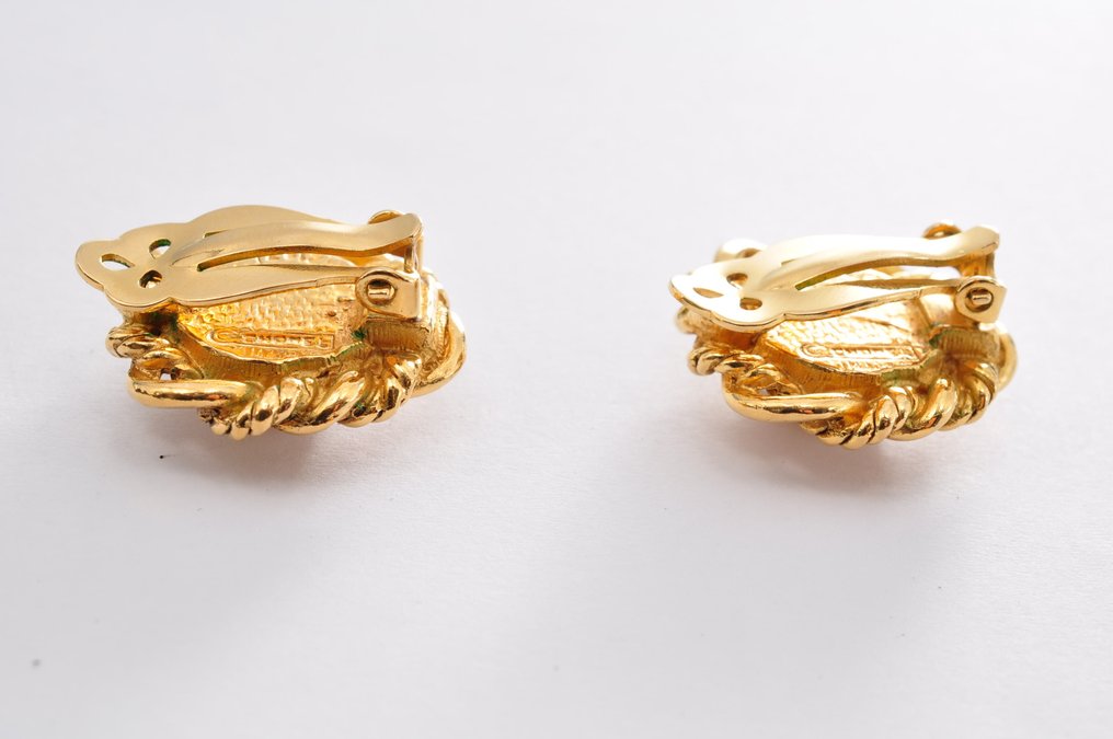 Chanel - Aranyozott - Drop fülbevaló #4.3