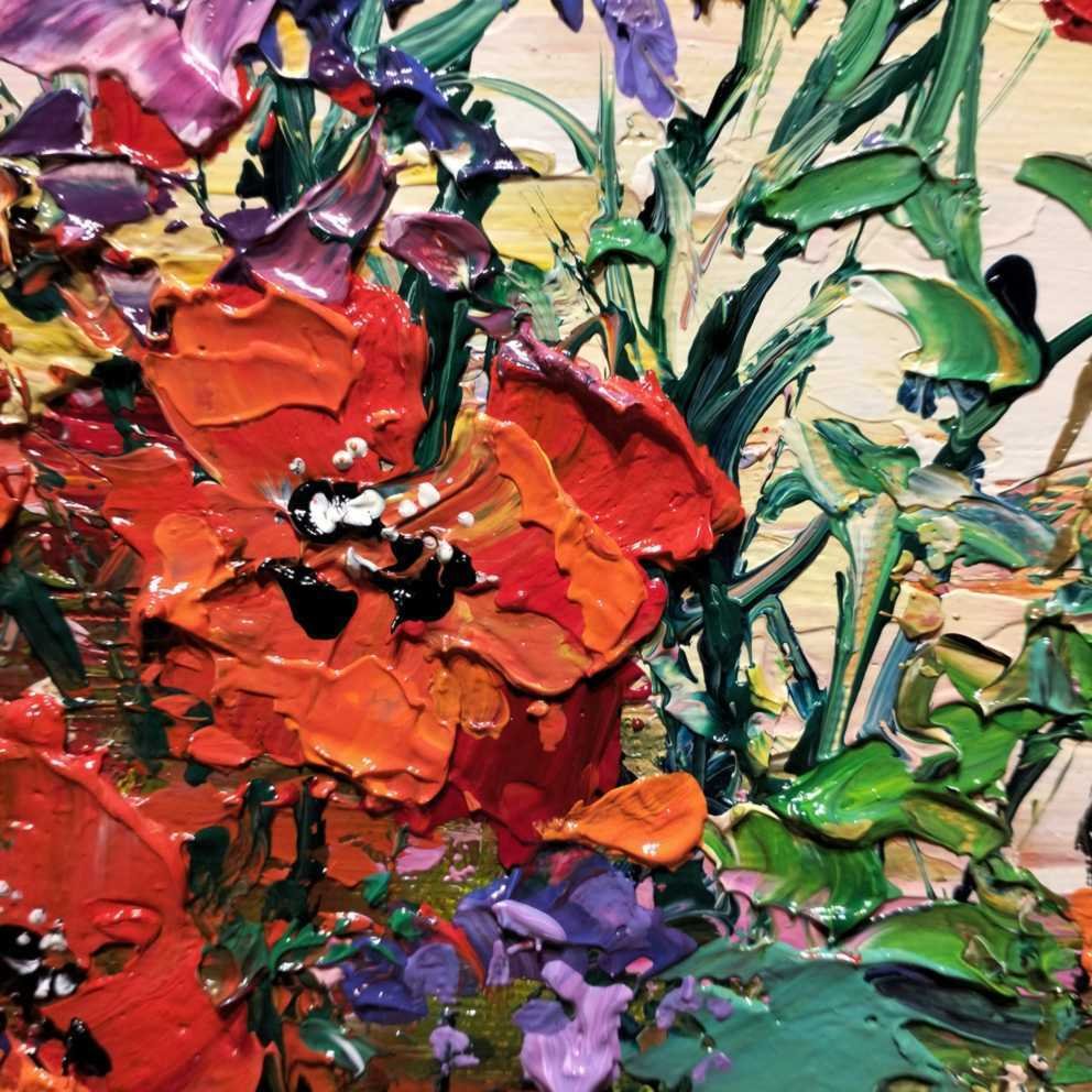 Małgorzata Łącka (1958) - In the purple sky #4.3