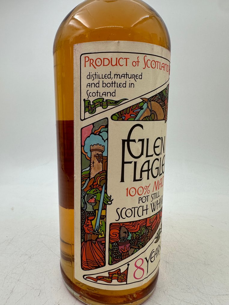 Glen Flagler 8 years old 100% Malt Pot Still - b. 1970s - 75cl #4.3
