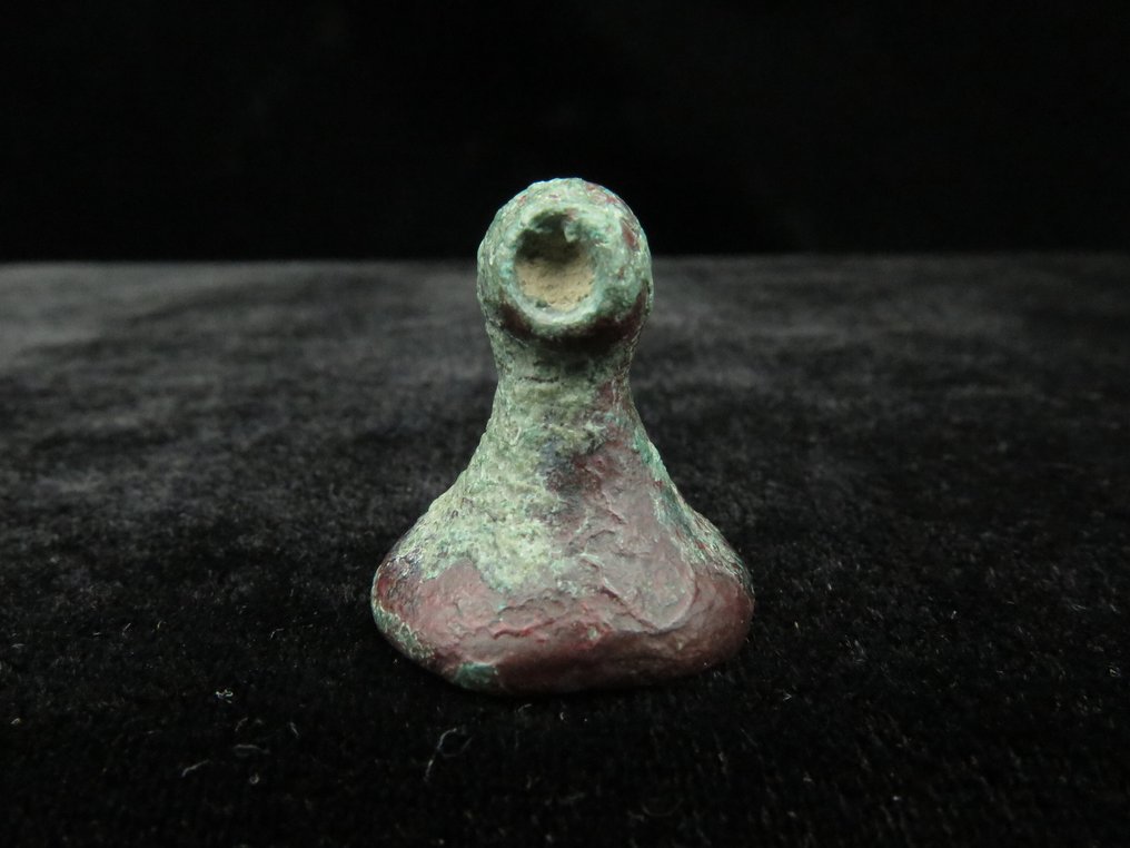 Μεσοποταμιακή Μπρούντζος διακοσμητικό σφραγιδόλιθο - 2.2 cm (χωρίς τιμή ασφαλείας) #1.0