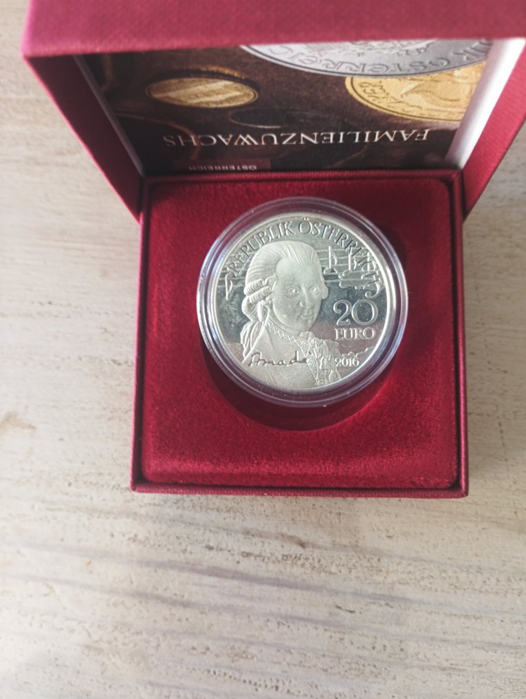 奧地利. 20 Euro 2016 Mozart  (沒有保留價) #2.1