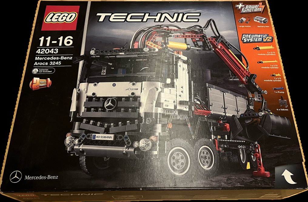 LEGO Set - 42043 - Technic - Mercedes-Benz Arocs 3245 #1.0