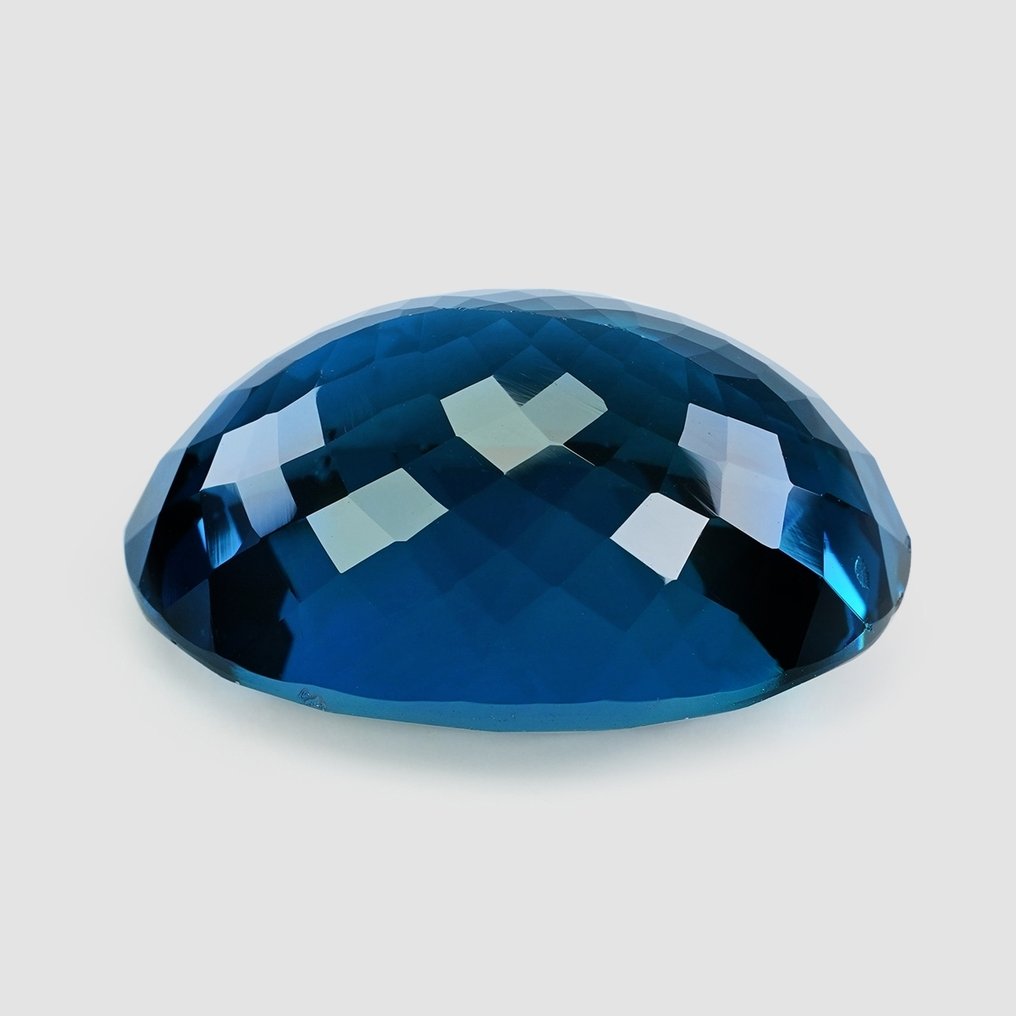 1 pcs  蓝色 黄宝石  - 33.27 ct - 国际有色宝石协会（ICA GemLab） #4.3
