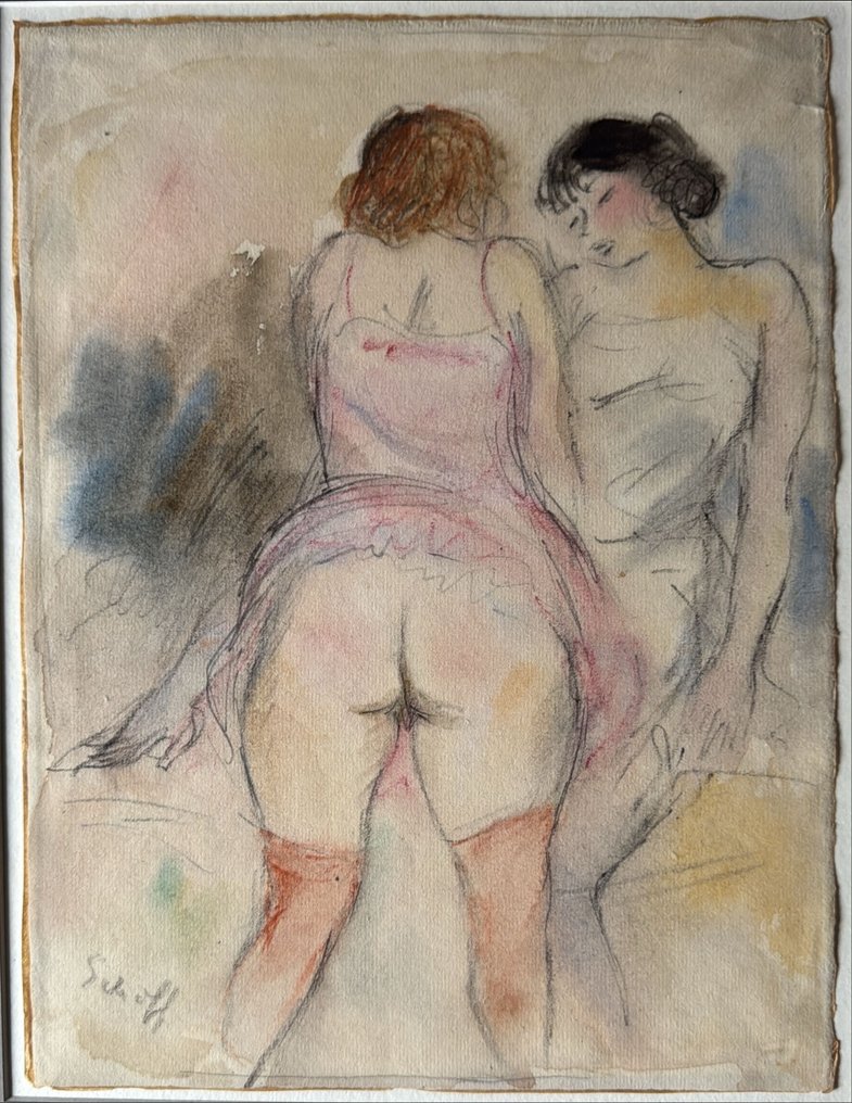 Otto Schoff (1888-1938) - Im Boudoir #2.1