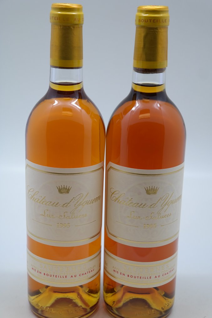 1995 Château d'Yquem - Sauternes 1er Cru Supérieur - 2 Flaskor (0,75L) #1.0