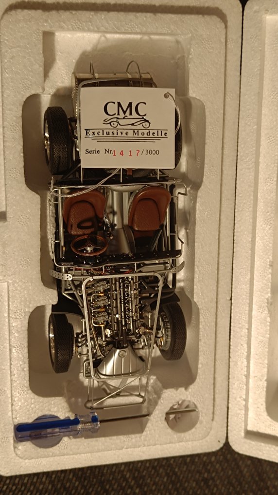 CMC 1:18 - Modellino di auto - Chassis Maserati 300 S. 1956 #1.0