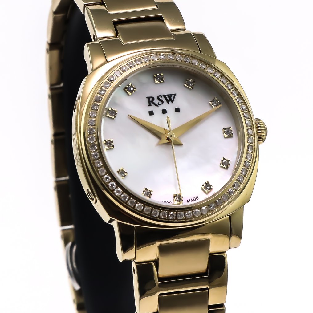 RSW - Swiss Diamond Watch - RSWL115-GG-D-7 - Zonder minimumprijs - Dames - 2010-2020 #1.0