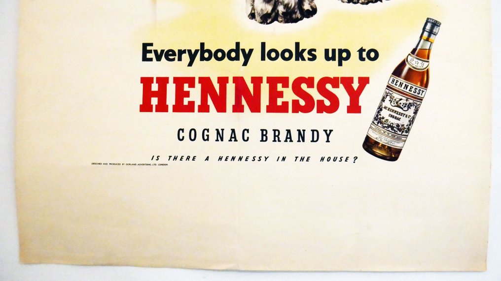 Dorland Advertising - Happy Christmas ! Don't forget your Hennessy cognac brandy - 1950s #4.3