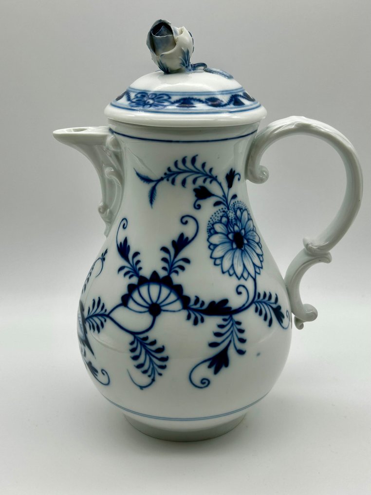Meissen - Kande (2) - Porcelæn - Meissen kaffe-/tepot #1.0