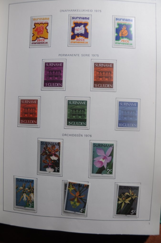 Suriname 1975/1999 - Mint collection in an Importa album #1.0