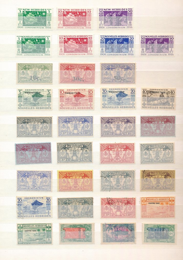 法国殖民地  - 一个包含更好邮票的精彩收藏 - Maury #3.2