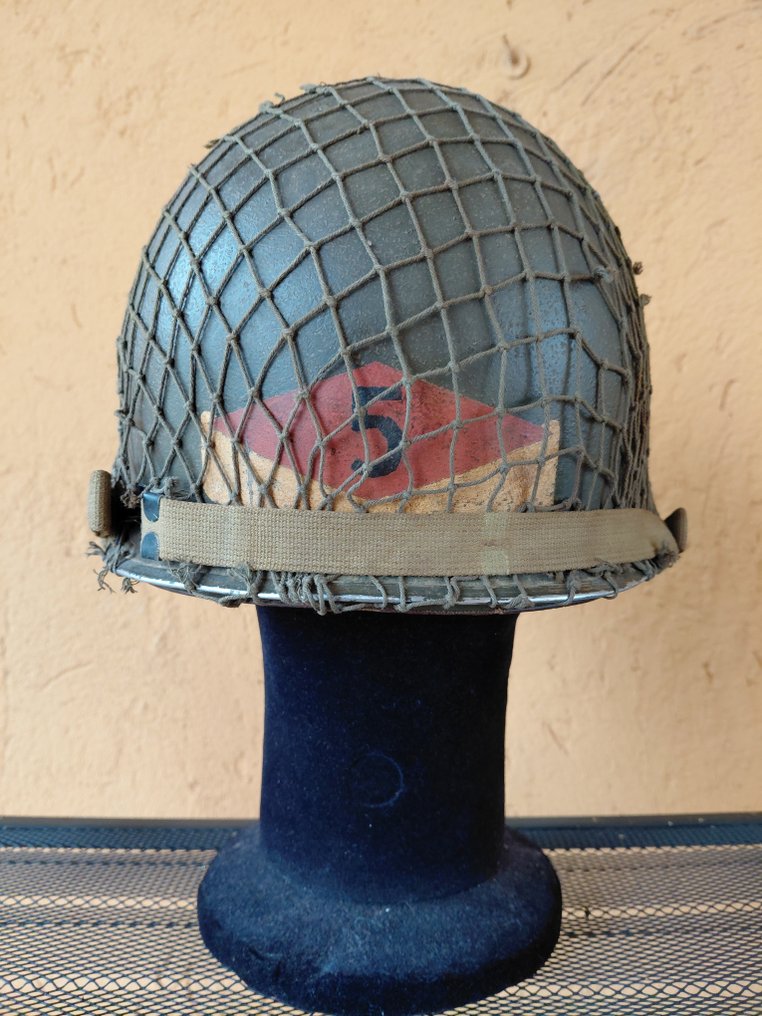 USA - Militærhjelm - WW2 US M1 hjelm 5° Ranger - 1943 #3.2