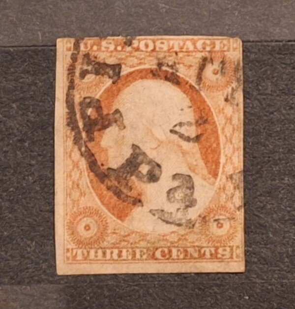 美国 1851/1851 - 美国邮票 1851-3美分 - Michel 2014, Cat num:4a CV-600Evro #1.0