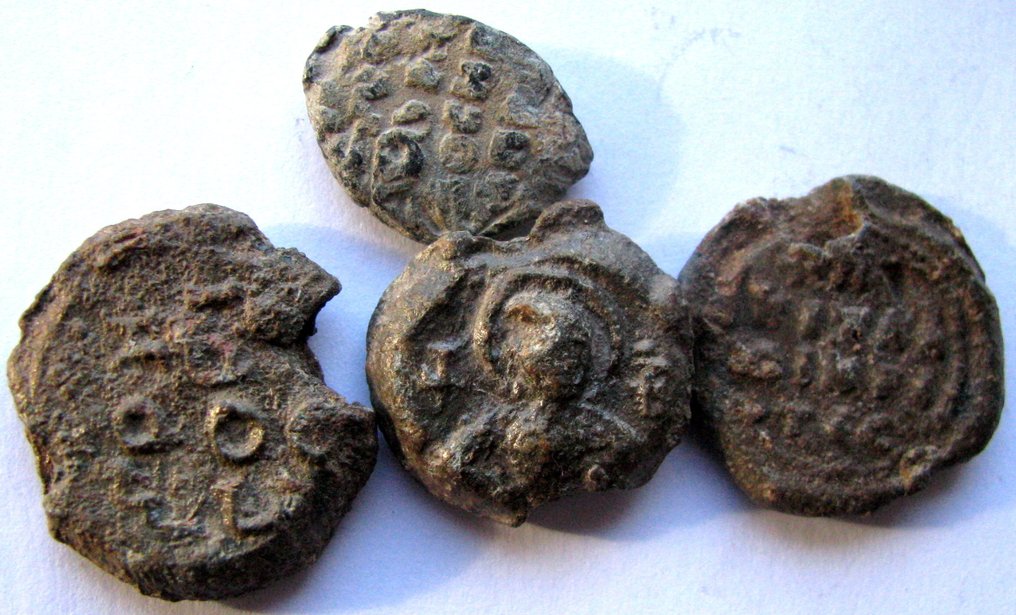 Βυζαντινή αυτοκρατορία Lot of 7 Æ Byzantine and Islamic seals (χωρίς τιμή ασφαλείας) #1.0