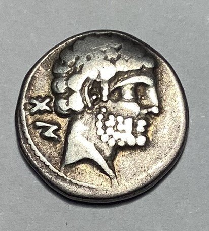 西班牙 (羅馬行省)，Bolscan Denarius 180-20 a.C. #4.3