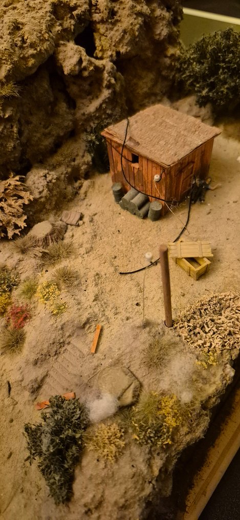 Home made  - 立体透视模型 MINE TOWER COLLAPS - 1950-1960 - 德国 #3.2