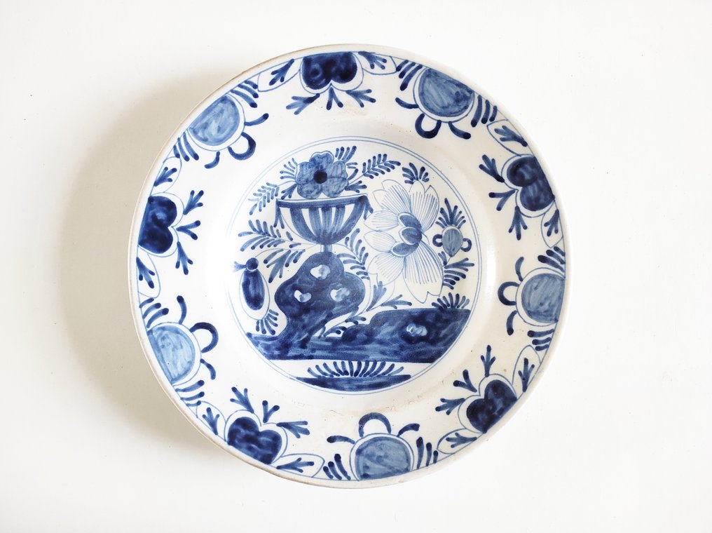 Delft - 盘子 - 代夫特陶器 #1.0