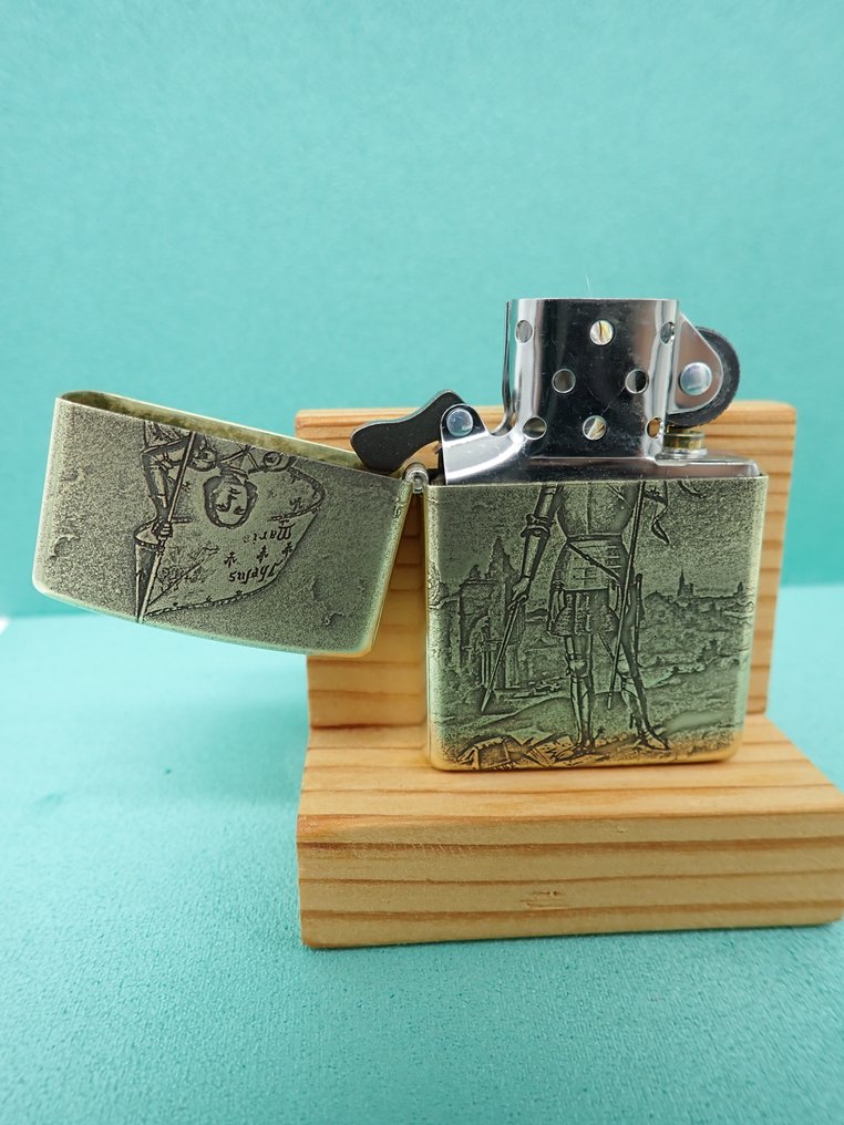 Zippo - 芝宝 - Zippo Custom - Joan of Arc - 没有保留价 - 打火机 - 黄铜 #3.2