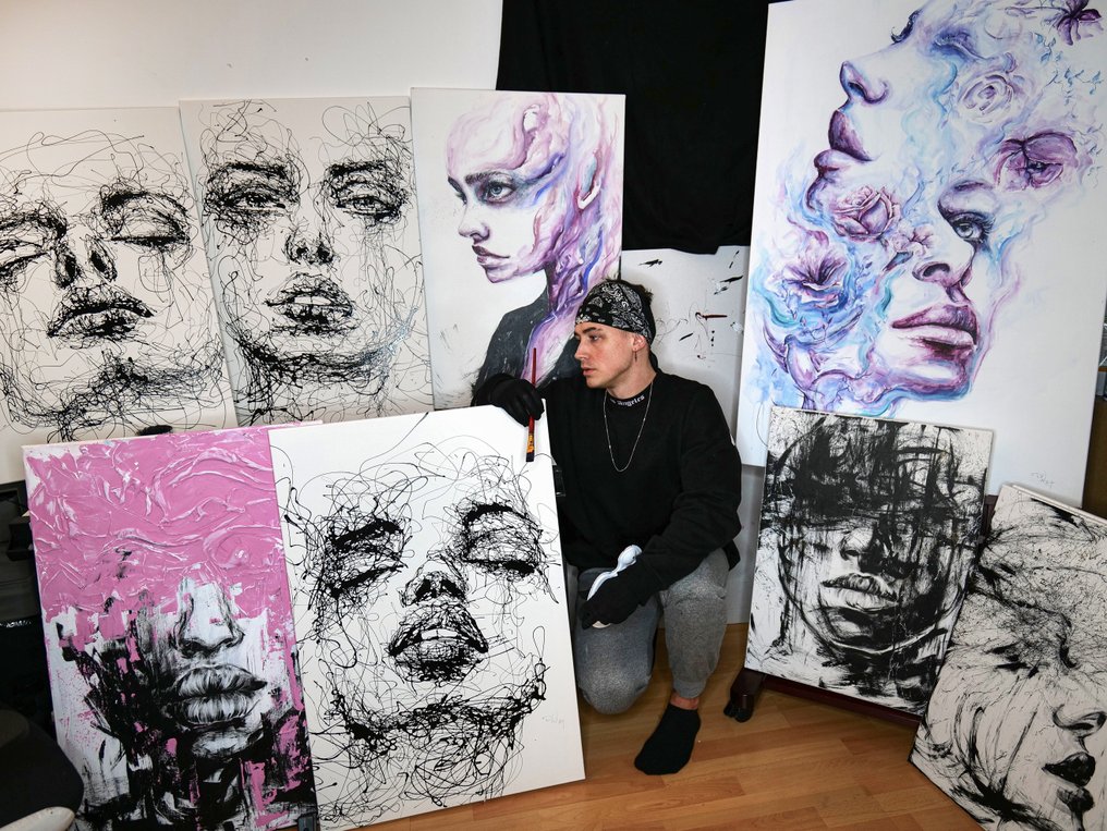 D. Witschkanow - ► "Abstract annihilation of the last hope - Erotic gaze/ Winered" № I #3.2