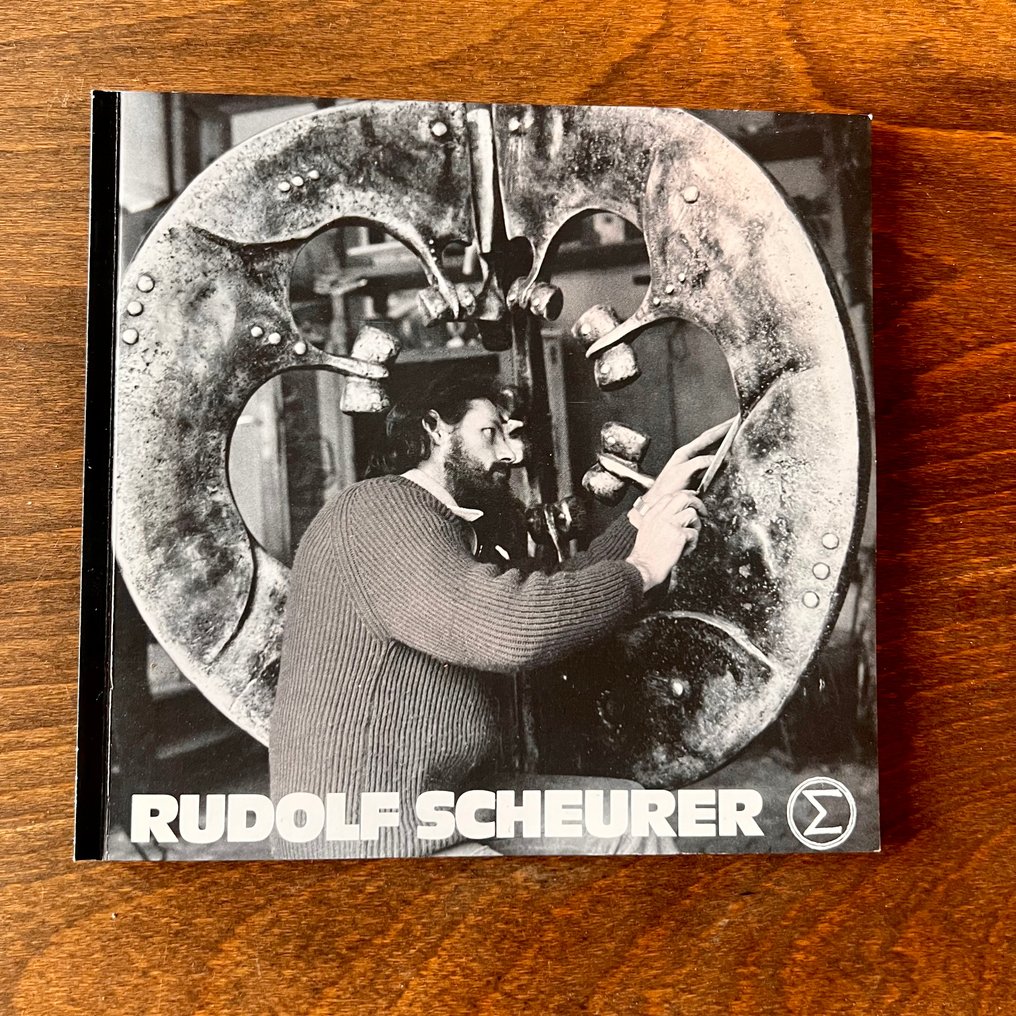 Rudolf Scheurer (1931-2020) - Ανάγλυφο, Relief with Booklet - 20 cm - Αλουμίνιο - 1977 #3.2