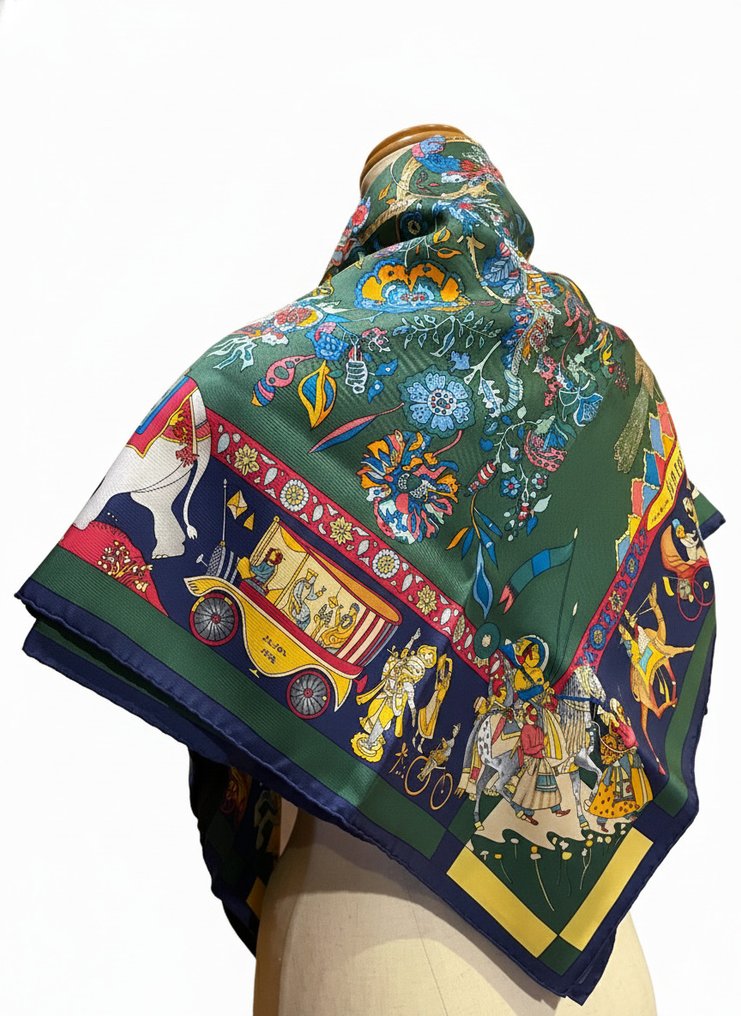 Hermès - Fantaisies Indiennes (Indian Fantasies) - Sciarpa #1.0