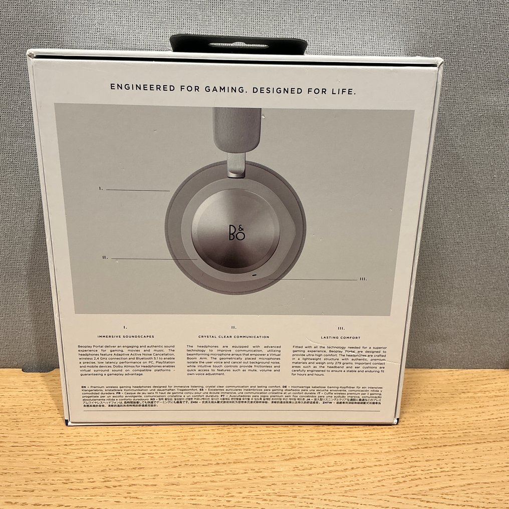 Bang & Olufsen - Beoplay Portal PC PS Γκρίζο Ομίχλη Ακουστικό #4.3