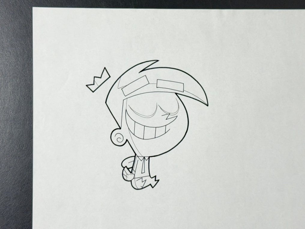 The Fairly OddParents (2001-2017) - 1 Original animationsritning, mycket sällsynt! #2.1