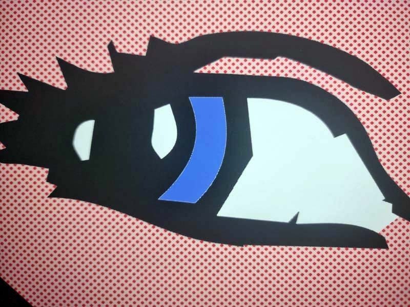 Tushikuni - Street Eyes - Roy Lichtenstein vs Kuni #2.1