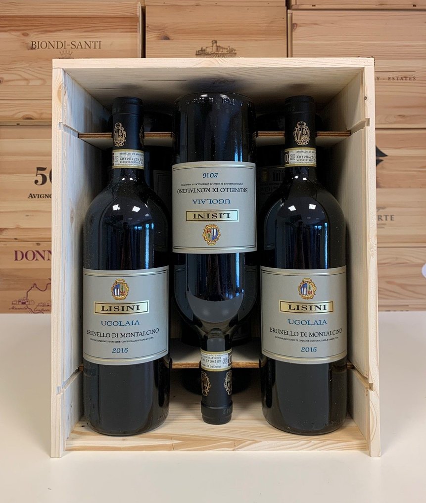 2016 Lisini Ugolaia - Μπρουνέλο ντι Μονταλσίνο - 6 Bottles (0.75L) #1.0