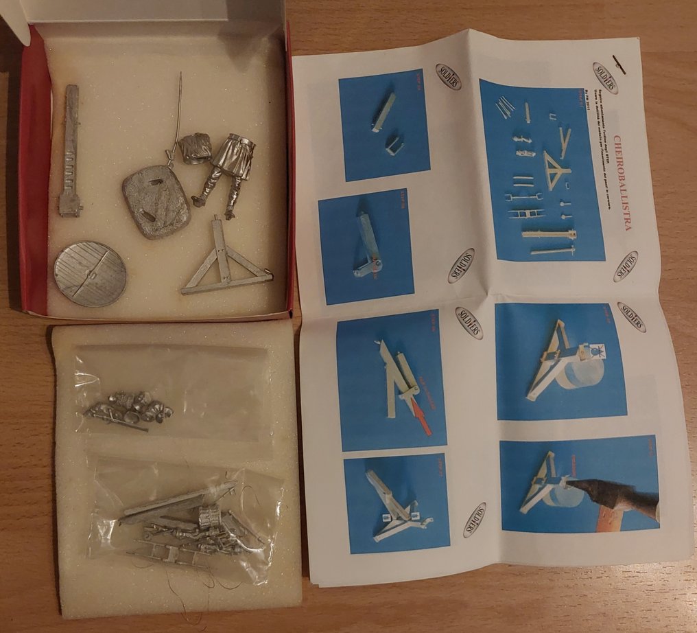 Toy soldier Chéiroballiste avec fantassin léger romain milieu du IVe siècle ap. J.-C. - 意大利 #1.0