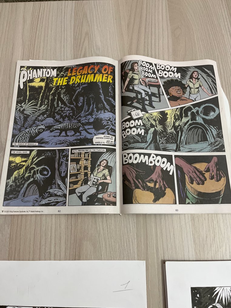 Todaro, Angelo - 24 Original page - The Phantom - Legacy of the drummer - 2021 #1.0