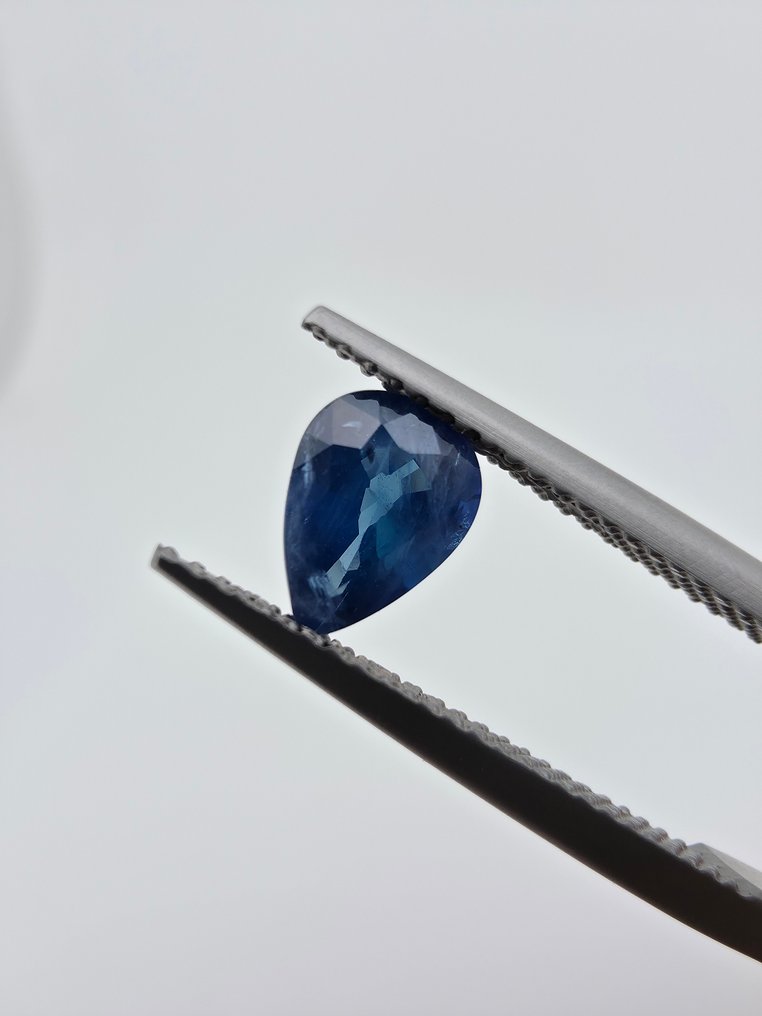 Zonder Minimumprijs Blauw Saffier - 1.07 ct - Antwerp Laboratory for Gemstone Testing (ALGT) #2.1
