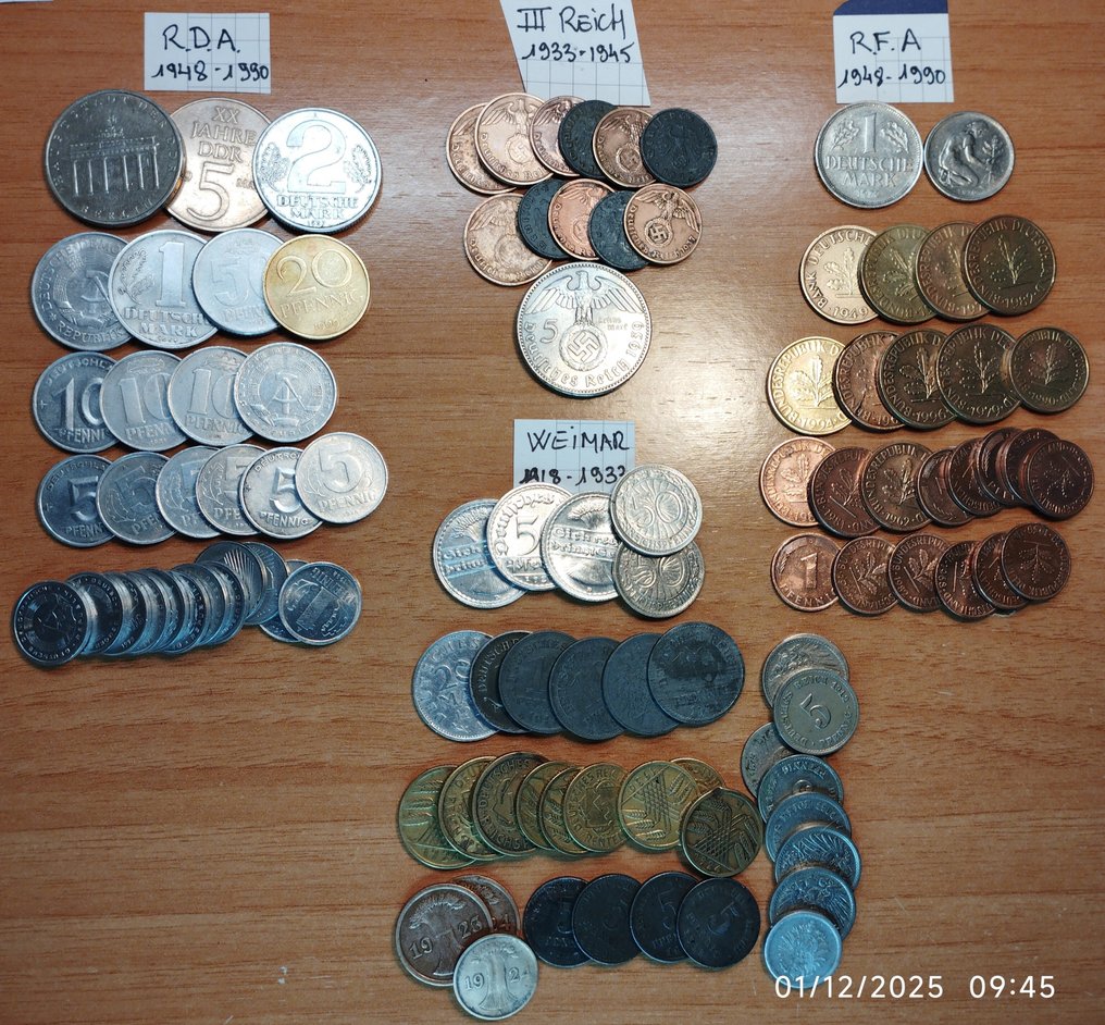 Németország. Collection of coins incl. silver (Nincs minimálár) #1.0