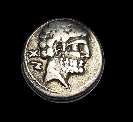 西班牙 (羅馬行省)，Bolscan Denarius 180-20 a.C. #1.0